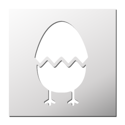 Pochoir Oeuf Poussin