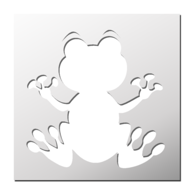 Pochoir Grenouille