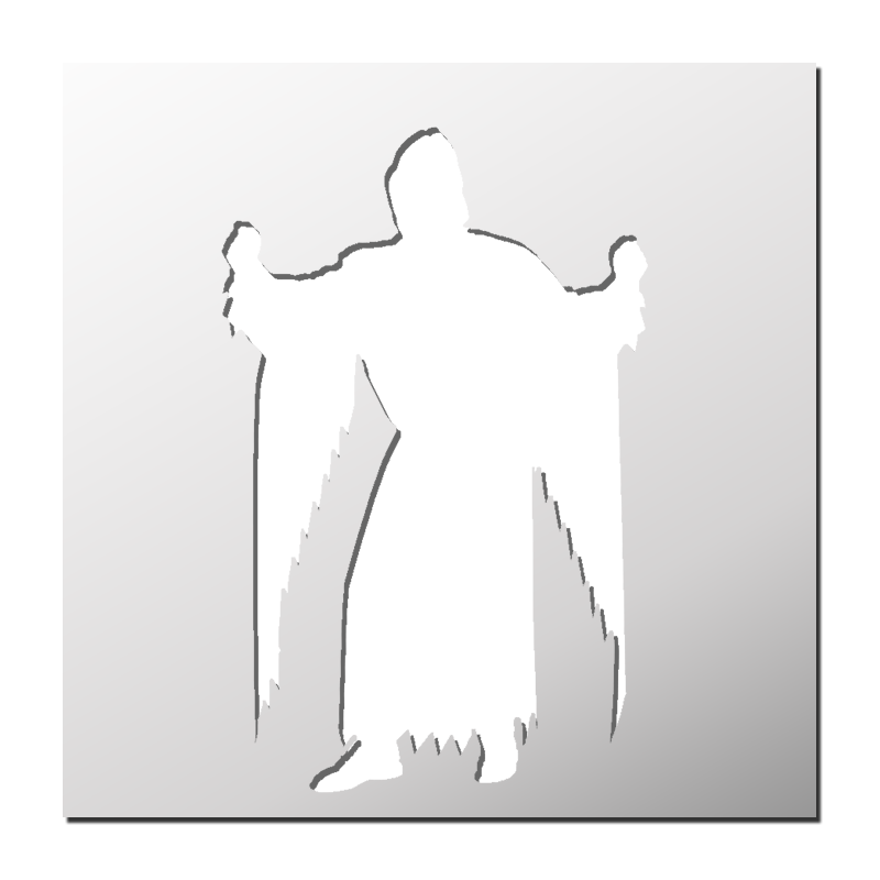 Pochoir Fantôme Pochoir Fantôme