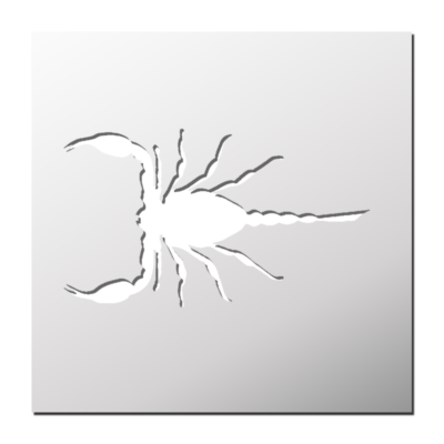 Pochoir Scorpion