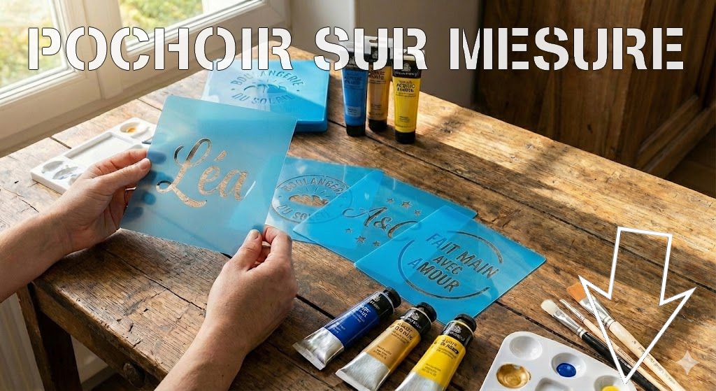 Comment commander votre pochoir sur mesure ?