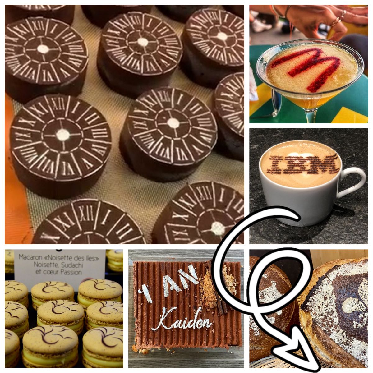 L&rsquo;Art du Pochoir en Cuisine : Sublimer vos Gâteaux, Cafés et Cocktails