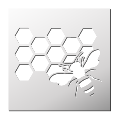 Pochoir Abeille Miel