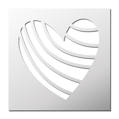 Pochoir Coeur Design