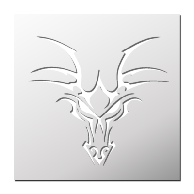 Pochoir Dragon