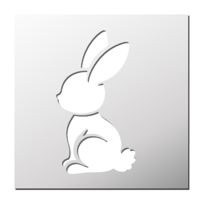 Pochoir Lapin