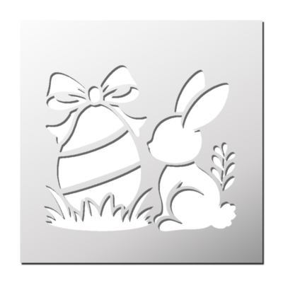 Pochoir Lapin de Pâques