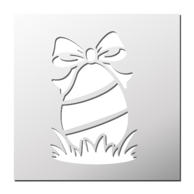 Pochoir Oeuf de Pâques