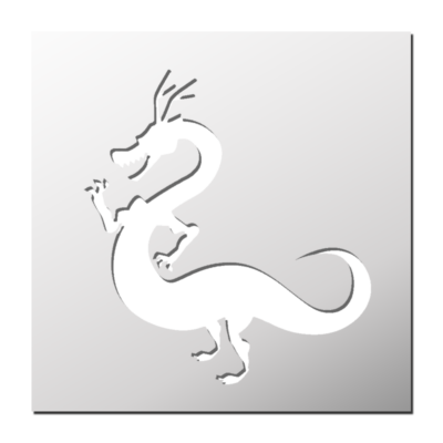 Pochoir Dragon