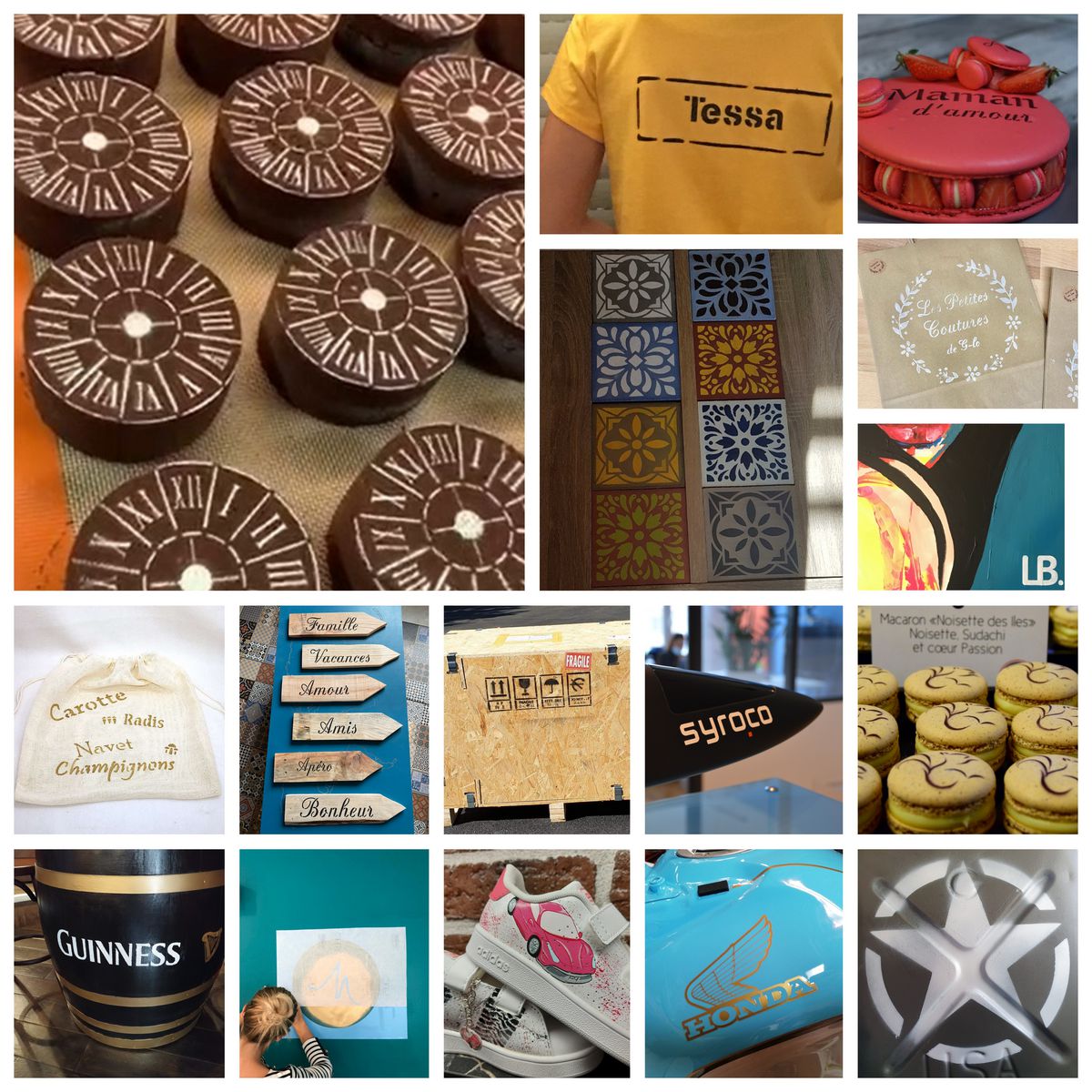 Le Pochoir Sur Mesure : Donnez Vie à Vos Idées les Plus Folles