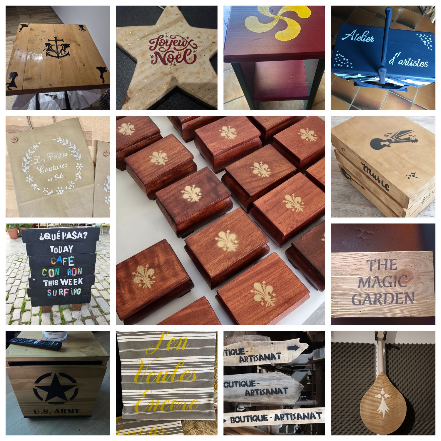 Petit objet ou grand meuble : Le pochoir change tout !