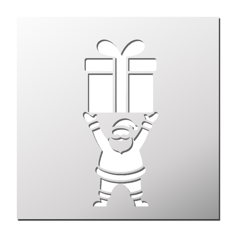 Pochoir Père Noël Pochoir Père Noël