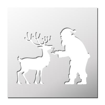 Pochoir Père Noël