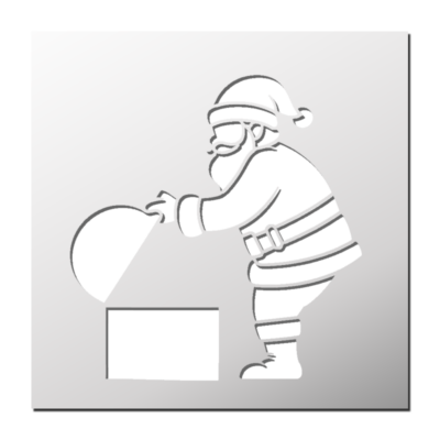 Pochoir Père Noël
