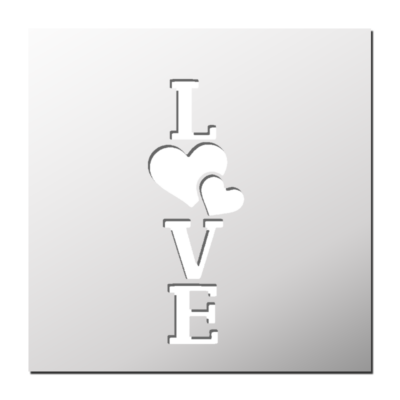 Pochoir Love