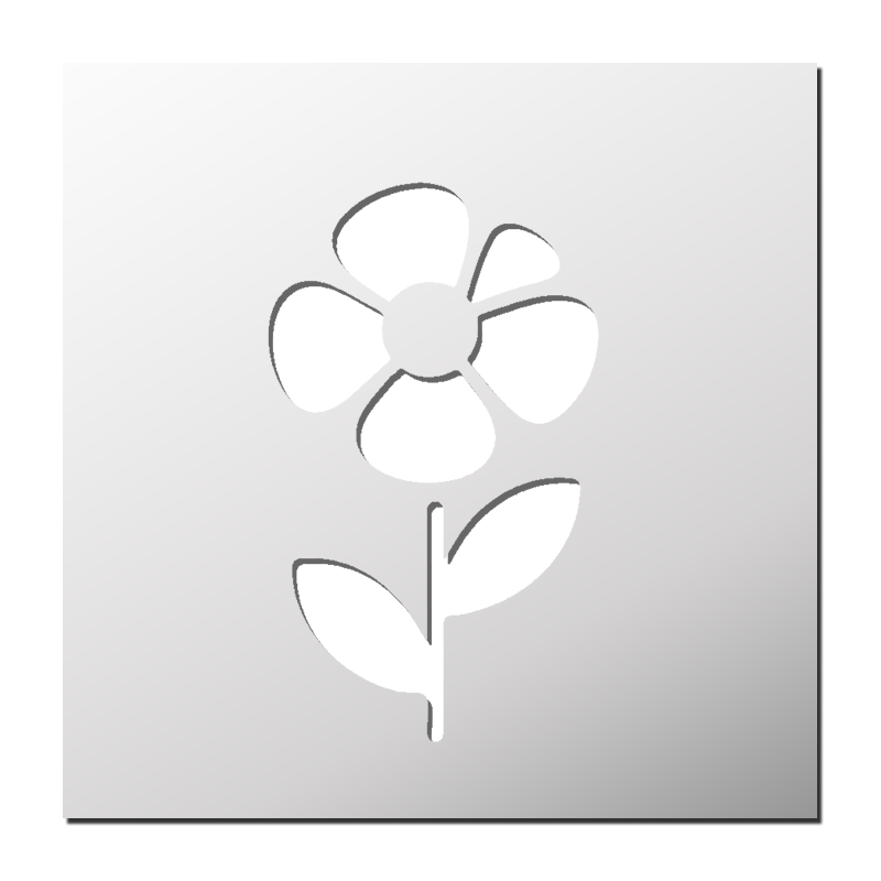 Pochoir Fleur Pochoir Fleur