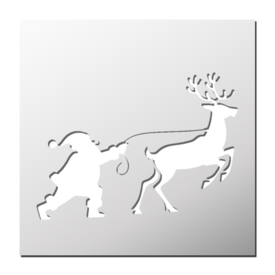 Pochoir Père Noël