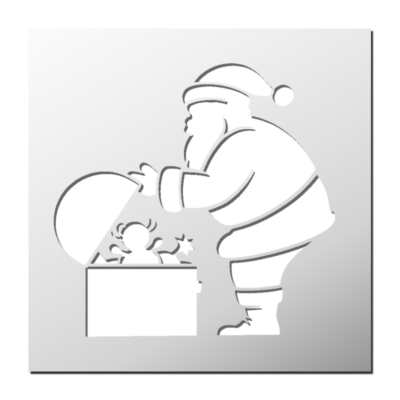 Pochoir Père Noël