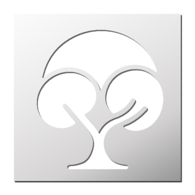 Pochoir Arbre