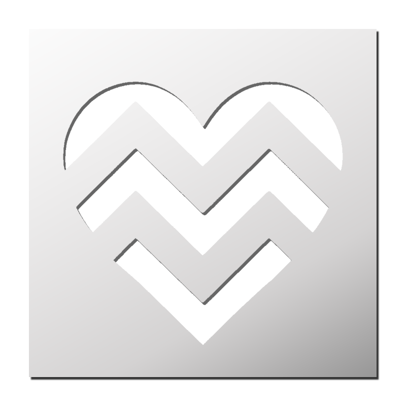 Pochoir Coeur Pochoir Coeur