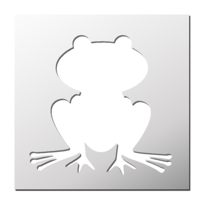 Pochoir Grenouille