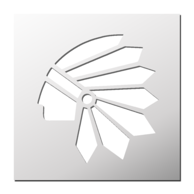 Pochoir Indien