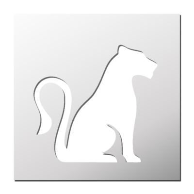 Pochoir Lionne