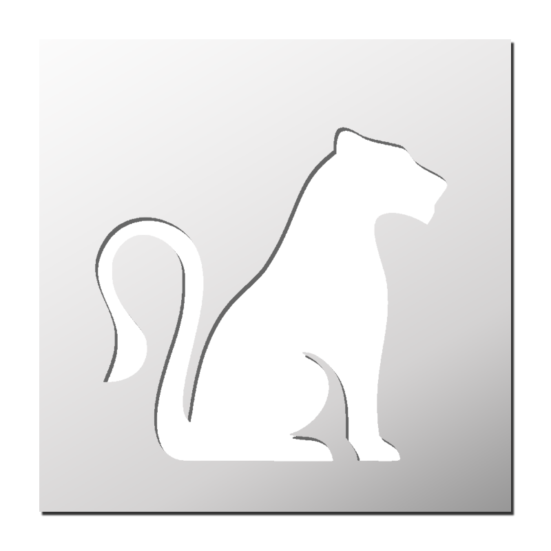 Pochoir Lionne Pochoir Lionne