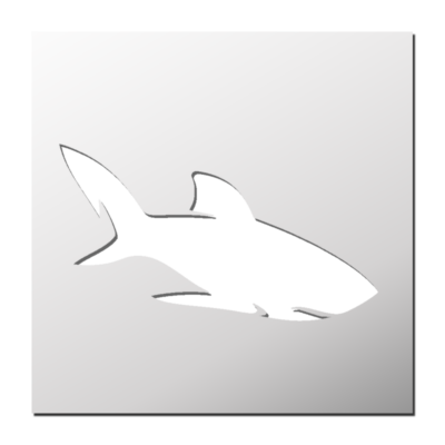 Pochoir Requin