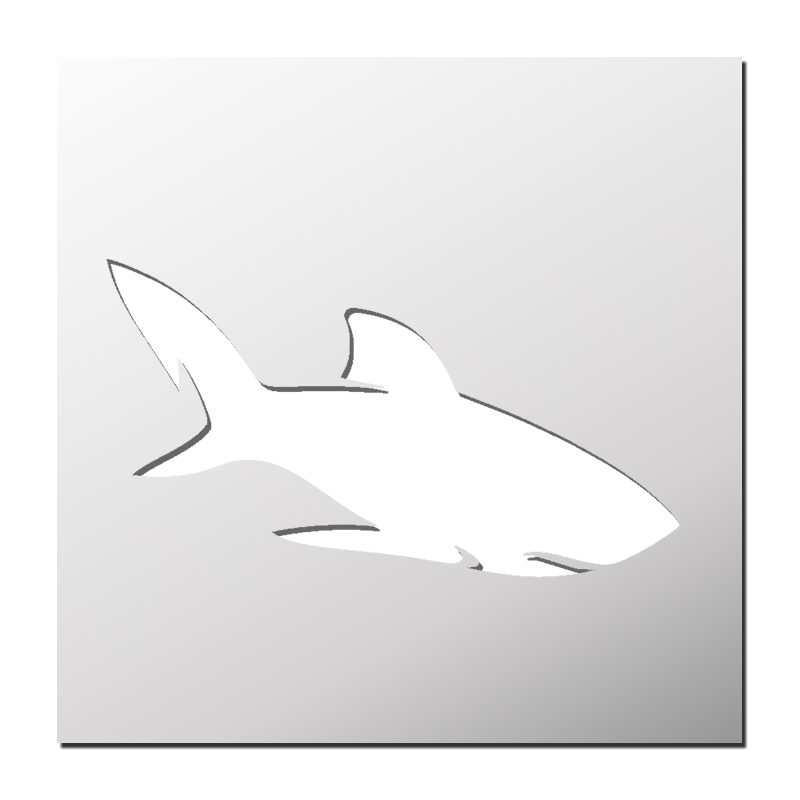 Pochoir Requin Pochoir Requin