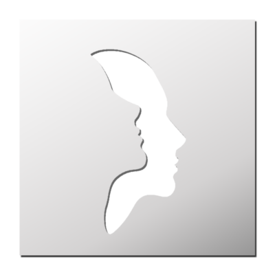 Pochoir Visage