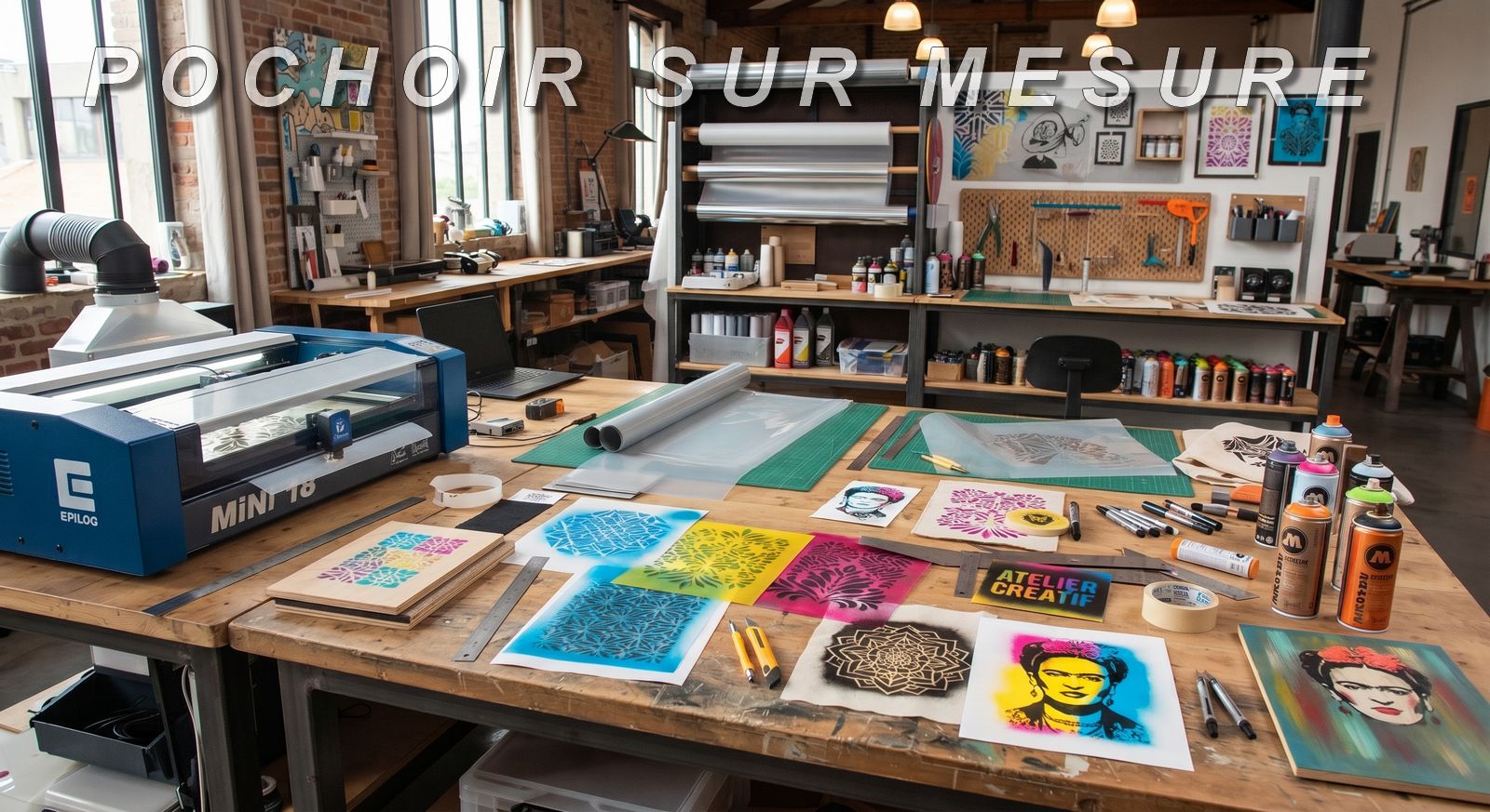 Comment fabriquer un pochoir sur mesure facilement ?