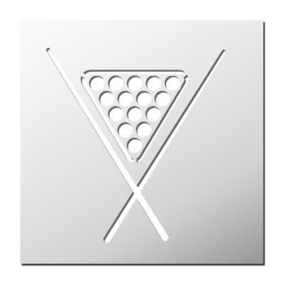 Pochoir Billard