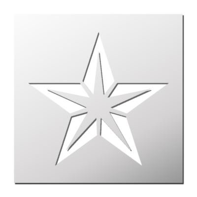 Pochoir Etoile
