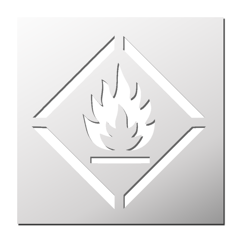 Pochoir Inflammable Pochoir Inflammable