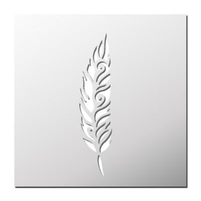 Pochoir Plume