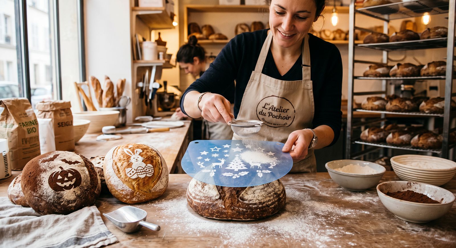 Pochoirs de boulangerie : comment décorer vos pains pour toutes les fêtes ?