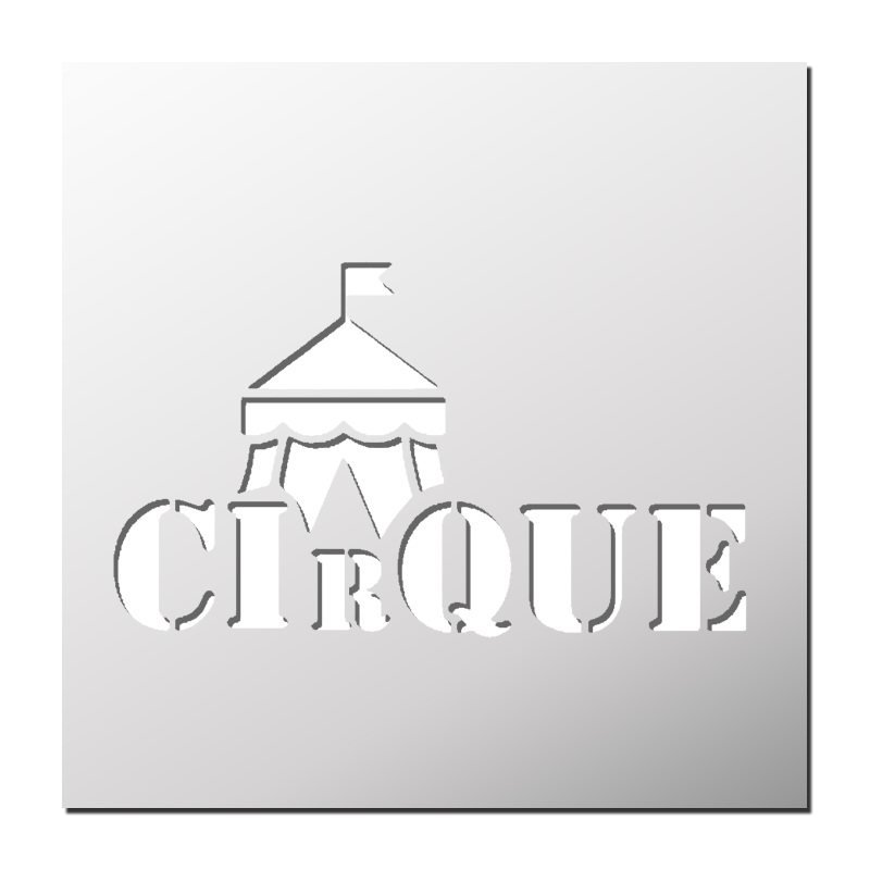 Pochoir Cirque Pochoir Cirque