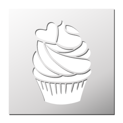 Pochoir CupCake