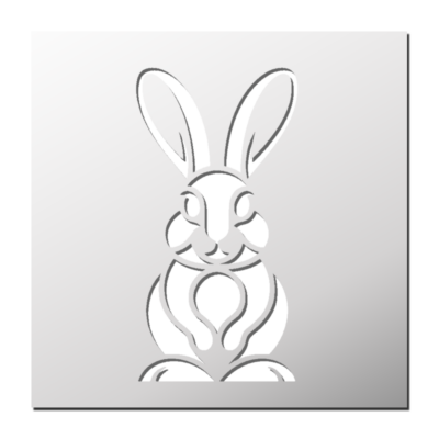 Pochoir Lapin