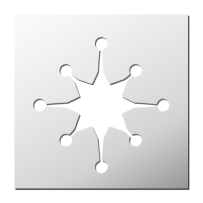 Pochoir Etoile