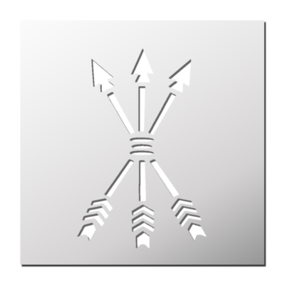 Pochoir Flèches