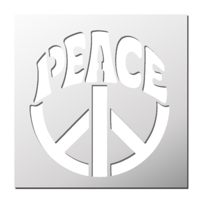 Pochoir Peace
